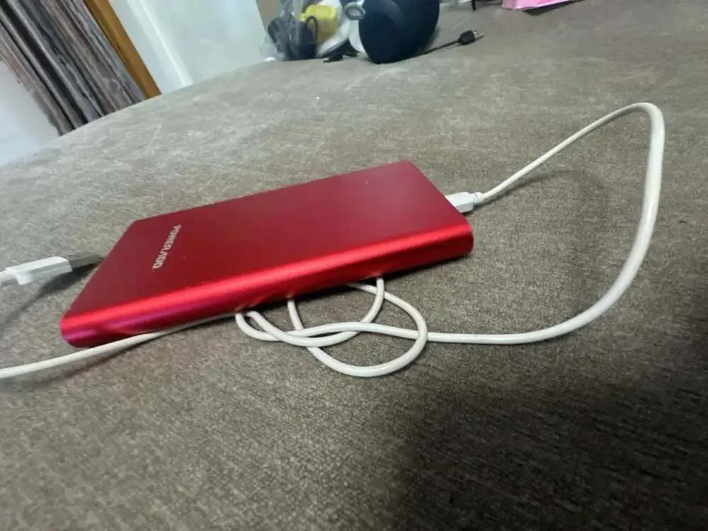 POWERADD Red Slim Portable External Battery Charger Power Bank